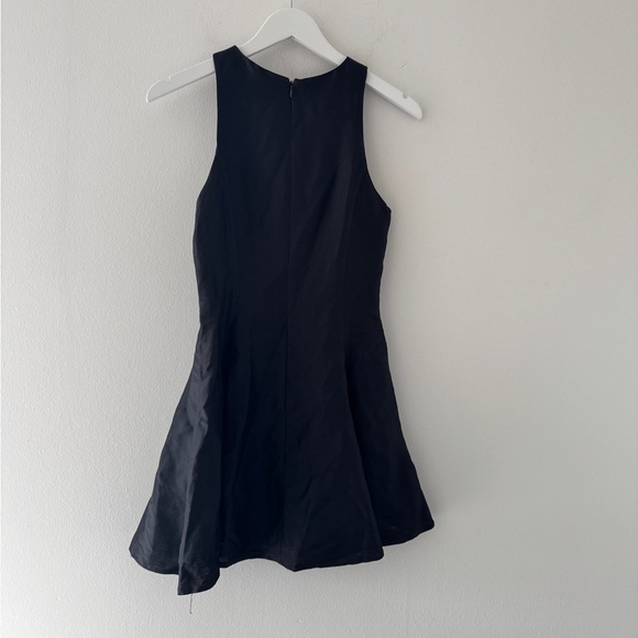 STAUD Heike Black Mini Dress 6 - Picture 5 of 7